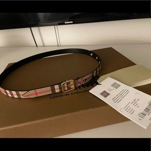 Burberry belt for kids